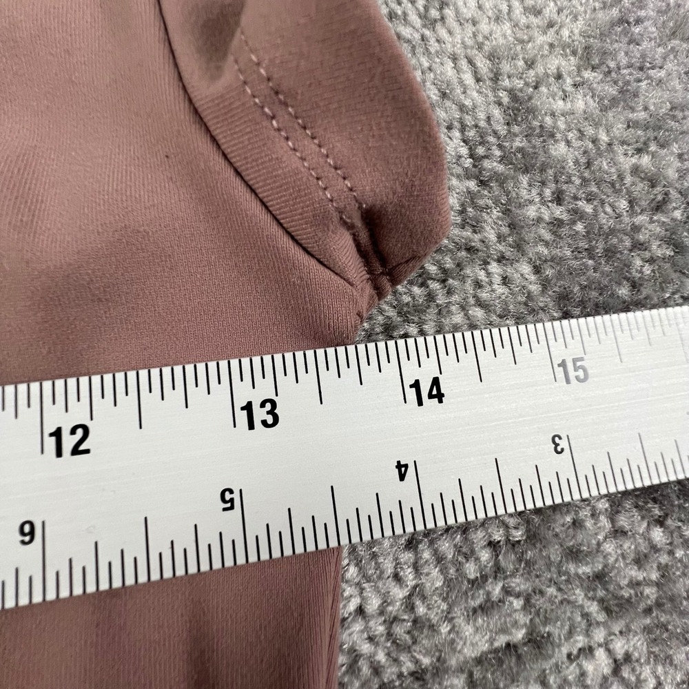 Intimately Free People Square Neck Short Sleeve Bodysuit Mauve XS OB1003666 - Picture 6 of 11